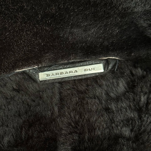 Barbara Bui Merino shearling coat - Picture 10 of 12